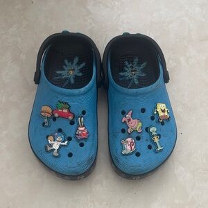 ❤️Kid’s Blue Clogs with Cartoon Charms